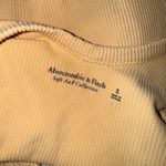 Abercrombie & Fitch ABERCROMBIE yellow ribbed bodysuit soft a & f collection Photo 2