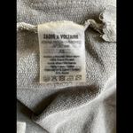 Zadig & Voltaire Zadig Voltaire athina patch OV Patchwork Sweatshirt Zip Size XS Boxy‎ Fit Green Photo 5