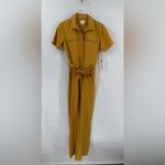 Evereve  mustard yellow jumpsuit size 2‎ NWT Photo 1