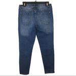 Kensie Distressed Embroidered Bird Kenzie Ankle Jeans Size 10 Photo 3