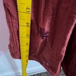 Rust Puff Sleeve Babydoll Maxi Dress Fairy Renaissance Victorian Small Orange Photo 3