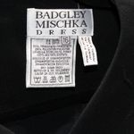 Badgley Mischka  Dress Size 16 Black Mini Cocktail Dress Photo 6