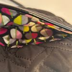 Vera Bradley Quilted Crossbody Bag Black Small Chain Strap Flap Closure Photo 9