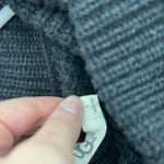 UGG Women's ‎ Shelby Cowl Neck Sweater, Size S, Dark Gray Photo 5