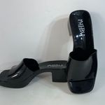 Mad love Women's Marni Jelly Slide Mule Heels Black - Size 6 Y2K Photo 0