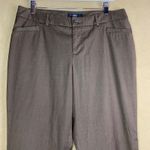 Mossimo Denim Mossimo Stretch Womens Dress Pants Trousers Brown Straight Leg Comfort Sz 10 EUC Photo 2