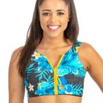 Women size small Wave Life Reversible Bikini LINEN BLOSSOM top and bottom set Black Photo 3