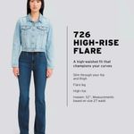 Levi's 726 Flare Jeans Photo 3