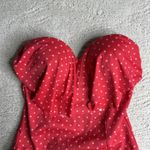 Spanx Women's 14 Polka Dot Strapless One Piece Bathing Suit Tummy Control Swim Photo 1