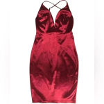 Windsor  Red Bodycon Mini Dress Size: S Photo 2