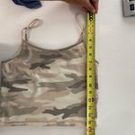 American Eagle Camo Crop Tank Top | Size Small Photo 4