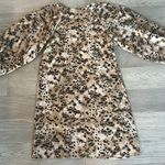 Banana Republic Leopard Cheetah Print Dress with Keyhole XS Photo 6