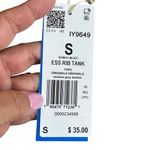 Adidas  Women's Light Gray ESSENTIALS RIBBED TANK TOP Size Small NEW Photo 7