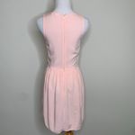 Socialite Pale Peach Pink Dress Lace Inset Sz Small Photo 1
