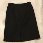 Loft Ann Taylor Petite 0P Black pencil skirt w Split Photo 13