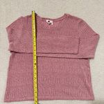 One Clothing Pink lightweight knit sweater in L Photo 3