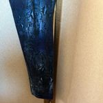 Liz Lange  Blue and Black Patterned Leggings large Photo 4