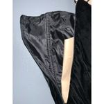 Black Velvet & Emerald Green Strapless Lined Corset Top Formal Prom Gown XXS Photo 6