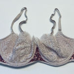Victoria's Secret  Dream Angels‎ Push Up Without Padding Bra 36B Pink Sequins Photo 0