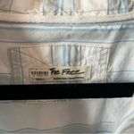 We The Free Free People  Kelia Stripe Trapeze Striped Button Up Shirt Photo 2