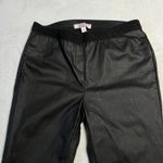 Romeo + Juliet Couture Mid Rise Coated Skinny Leggings Size S NEW Whimsigoth Photo 2