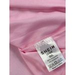 SheIn  Curve Pink "Let Them" Graphic Tee & Black Butterfly Biker Shorts Set 3XL Photo 6