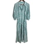 Maeve Anthropologie Irene Linen Shirt Dress Womans XL Photo 2