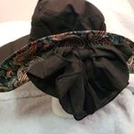 NWT Floppy Hat w/Bow Black Photo 5