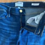 frame denim  Le High Straight Step Cut Hem in Murrayfield Wash Jeans Size 26 Photo 3