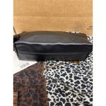 NWT DK Donna Karin Black Travel Makeup Clutch Bag Wallet Top Zipper Photo 2
