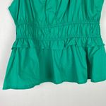 Skies Are Blue NWOT Stitch Fix Flirty Ruffle Smocked Top Green Size Medium M NEW Photo 10