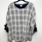 Charter Club  Womens Plaid Sweater 3X Workwear Business Casual Career Warm Cozy Photo 0
