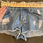 CARMAR 25 Cutoff Jean Shorts Blue Photo 0
