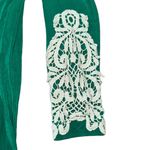 Fantastic Fawn Lime Lush Boutique Crochet Knit Long Sleeve T-Shirt Photo 2