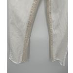 Frame Le Crop Mini Boot Multi Cream/White Cotton Blend Jeans Women's Size 25 Photo 4