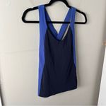 Lululemon Long Breath 2-in-1 Tank Midnight Navy Moroccan Blue Photo 8