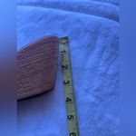 Toscanella Italian Wedge sandals Bright Strap Brown Made In Italy Size 39 Tan Photo 9