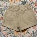 Topshop  Denim Paper Bag Shorts Photo 3