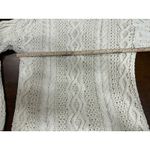 Yorkshire Knitting Co Cable Knit Fisherman Sweater Cream Women M Turtle Neck Size M Photo 3