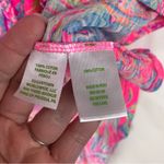 Lilly Pulitzer size XS extra small Vibrant Pink blue seashells short sleeve Tee Photo 6