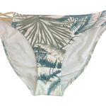 Aerie  Green and Gold Print Bikini Bottoms NWT Size Small Full Coverage Bottoms Photo 0
