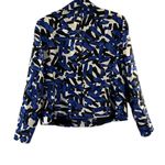 Jones Wear  Royal Blue Pattern Blazer Size 14 Photo 1