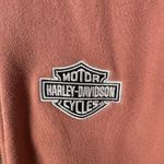 Harley Davidson Hoodie Womens Special Racer Front Zip Front Colorblocked Biker S Pink Photo 5