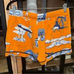 Katie Kime houston toile print pajamas shorts texas lounge pjs bottoms astros Blue Size XS Photo 1