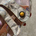 L'Artiste Spring Step Payokya Metallic Sandals Size EU 40 Artsy Tan Orange Photo 12