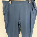 Eddie Bauer Travel Departure Ankle Pant Lightweight UPF Dusted Indigo Blue XL Photo 2