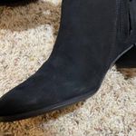 Vionic Size 7 Sienna Suede Bootie Boots Black Buckle Waterproof Photo 9