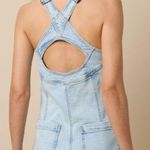 American Eagle AE  New w Tags Women’s Denim Blue Overall Mini Cotton Dress Small Photo 1
