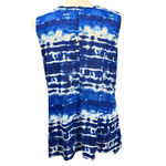 Great Northwest Indigo Tank Top Size 1X Blue Tie Dye Photo 4