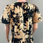 Anthropologie  The Somerset Jumpsuit Black Ecru Fan Favorite Slimming SMALL #138 Photo 10